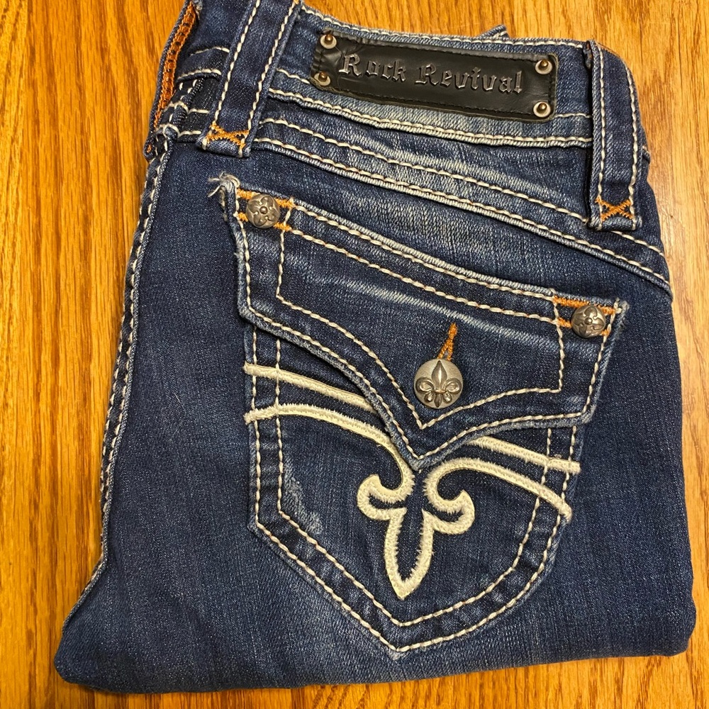 Rock Revival Capris 27